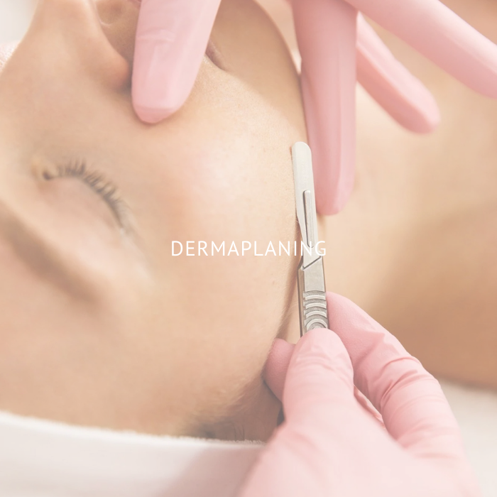 Dermaplaning with Enzyme Peel and Stem Cell Mask