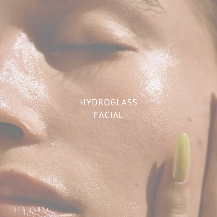 NEW Hydroglass Facial